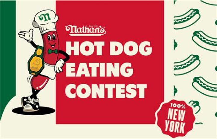 
Geoffrey Esper Into The Nathan’s Hot Dog Eating Competition To Beat Joey Chestnut 