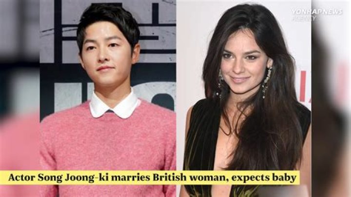 
“I felt angry”: Song Joong-ki confesses certain rumors about wife Katy Louise Saunders angered him 