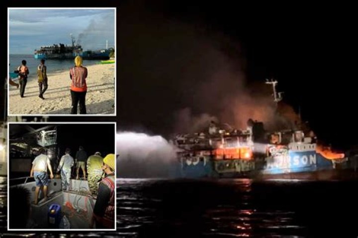 
Philippine ferry fire leaves 31 dead, at least 7 missing 