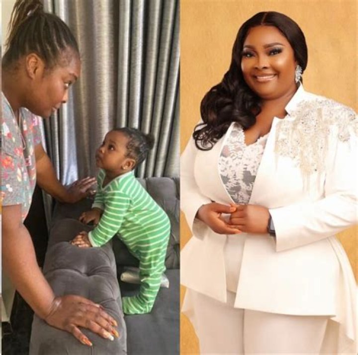 
Ronke Odusanya, an actress, cheerfully celebrates her mother’s birthday. 
