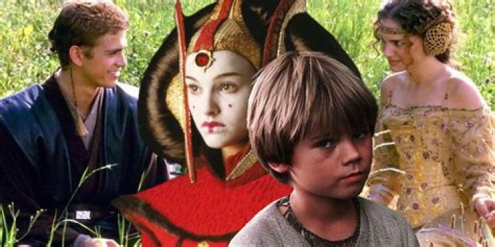 What is the age difference between Anakin and Padme?